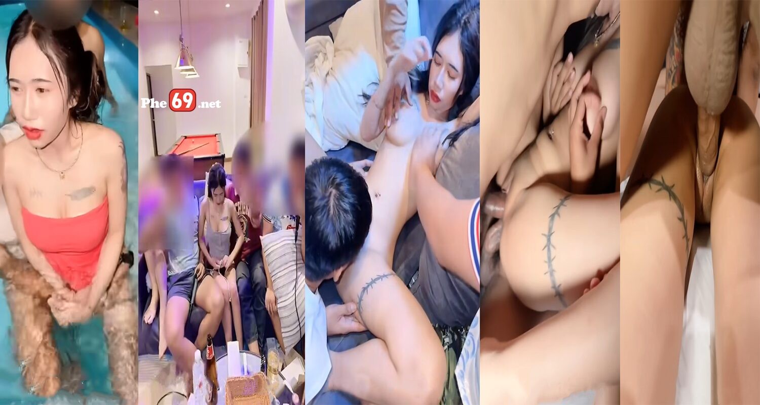 Gái loli xăm mình chịch tập thể 4 tiếng đụ cả 2 lỗ xuất tinh ngập bướm (Bản Full Không Che)